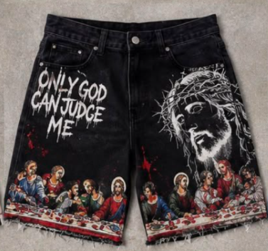 short Jeans - Black