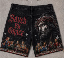 short Jeans - SAVED BY GRACE