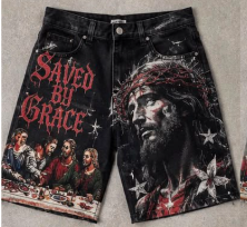 short Jeans - SAVED BY GRACE