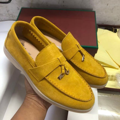Suede Loafers