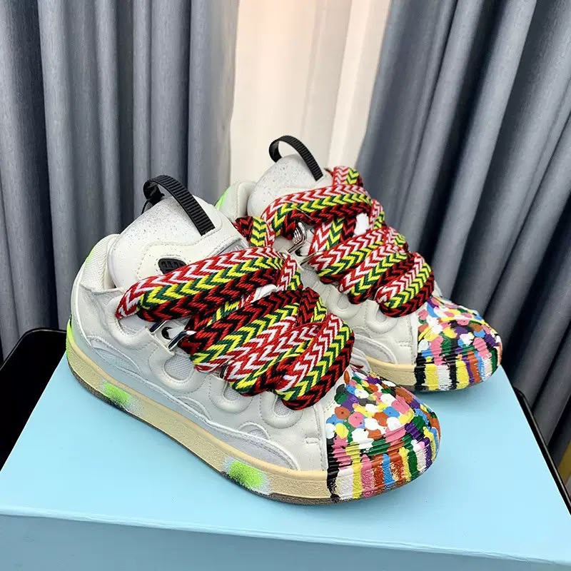 Two-Tone Chunky Sneaker
