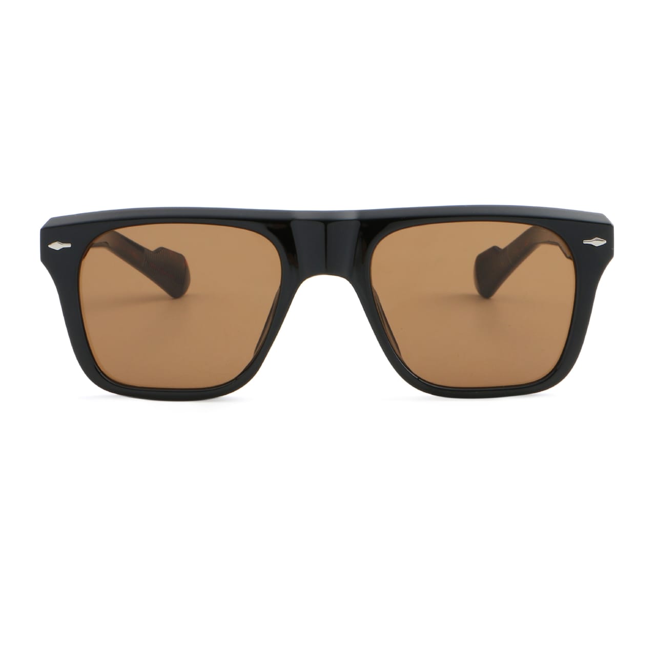 Square-Frame Tinted Sunglasses