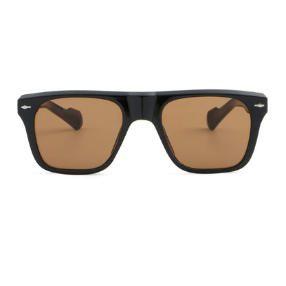Square-Frame Tinted Sunglasses
