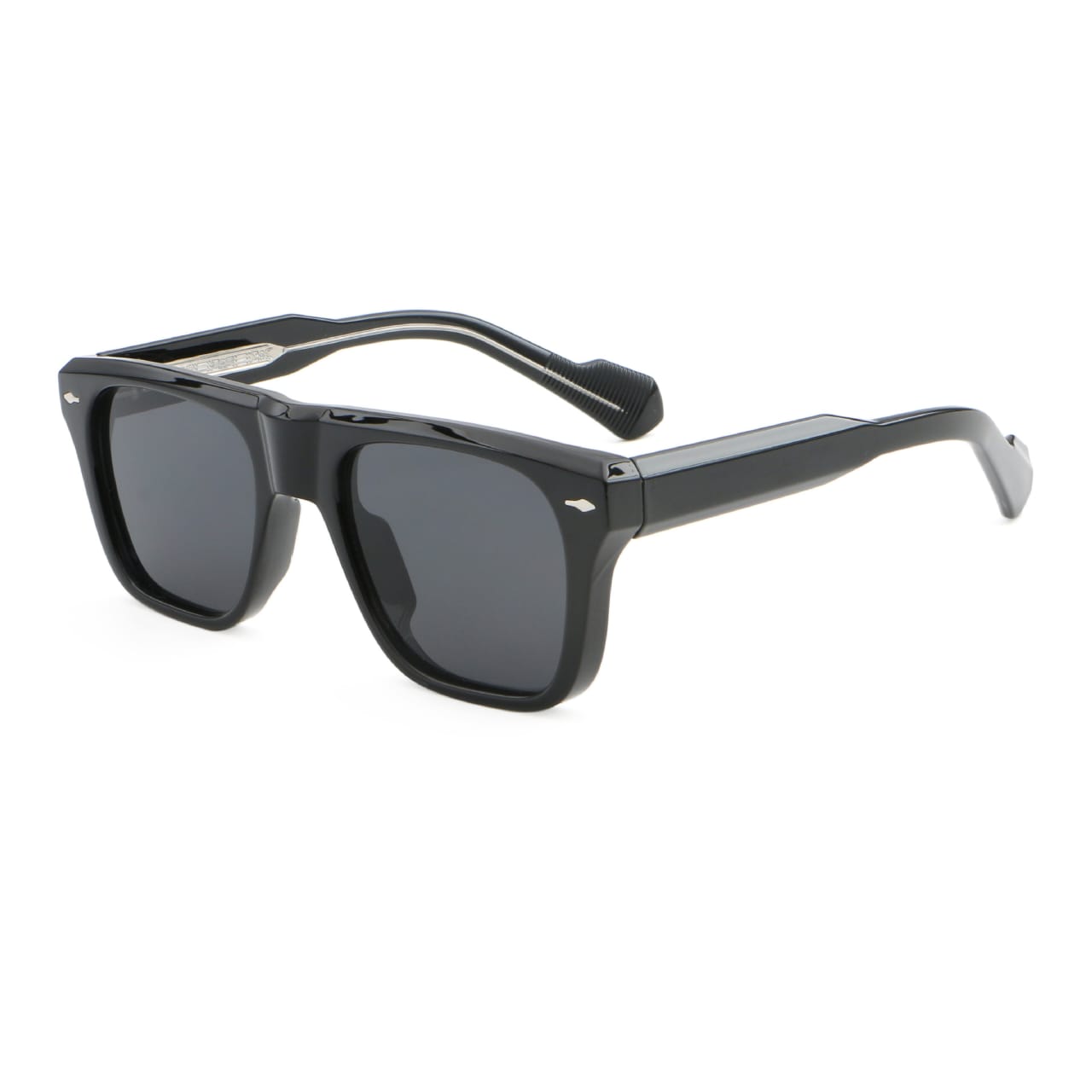Square-Frame Tinted Sunglasses