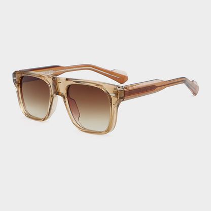 Square-Frame Tinted Sunglasses