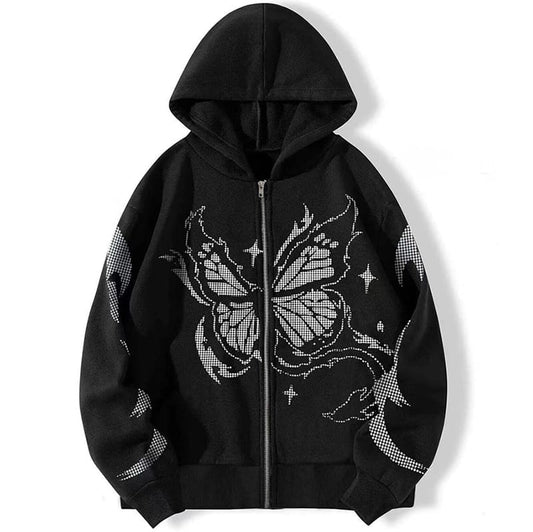 Hoodie butterfly