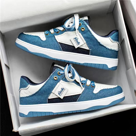 Colorblock Skate Sneaker