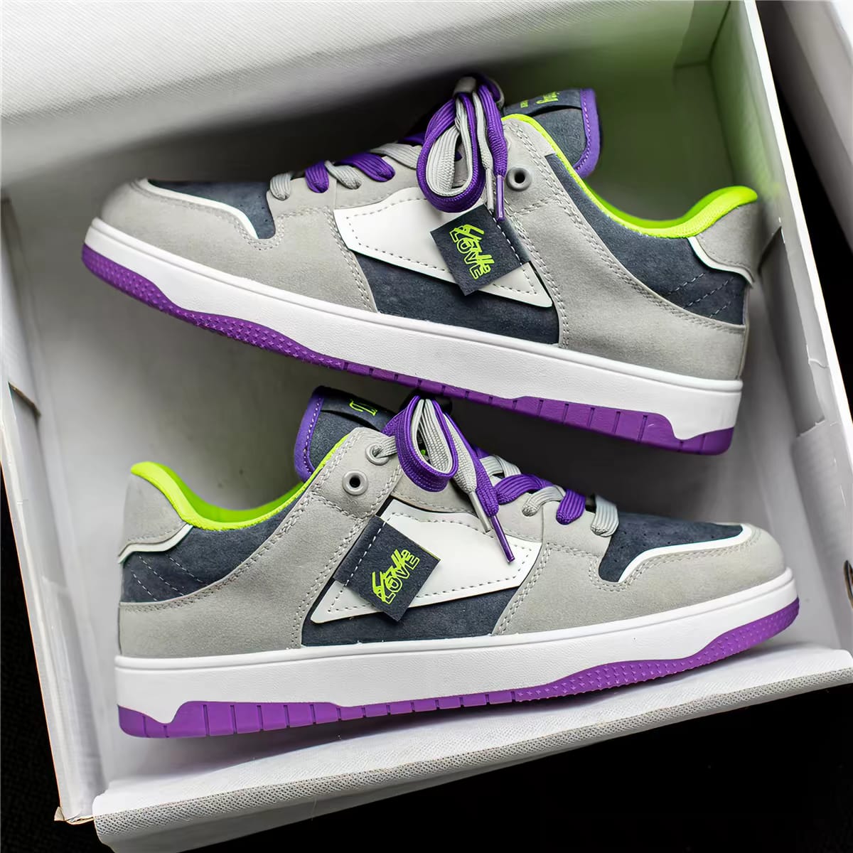 Colorblock Skate Sneaker