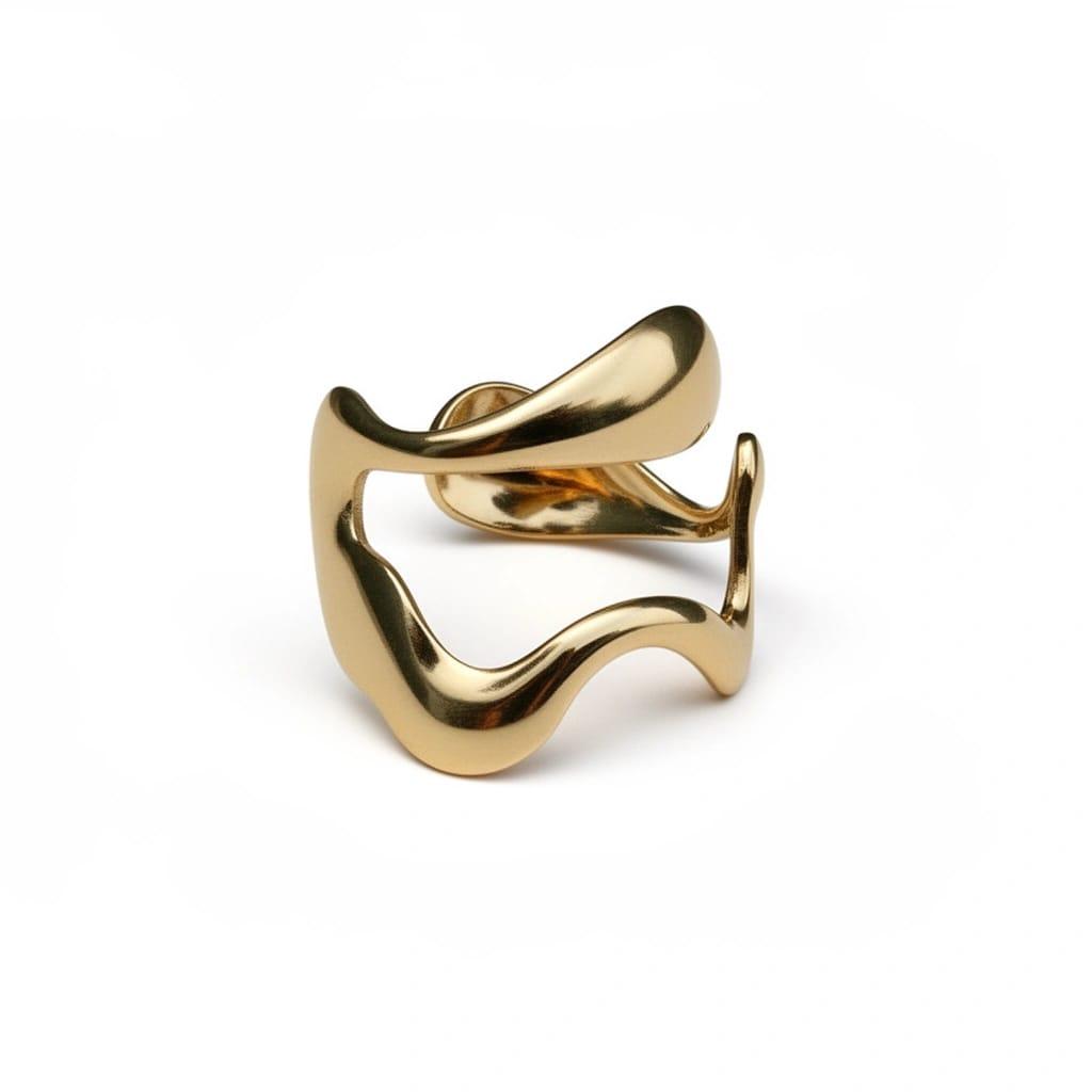 Sculptural Adjustable Ring
