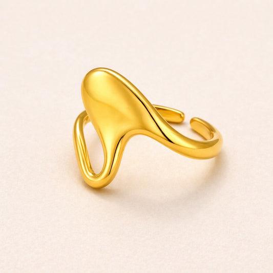 Sculptural Adjustable Ring