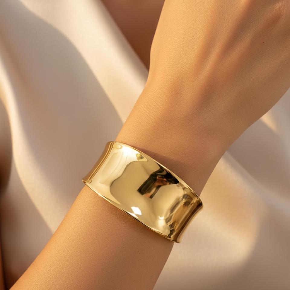 Golden Statement Cuff
