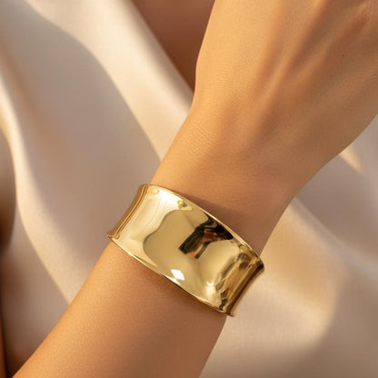 Golden Statement Cuff