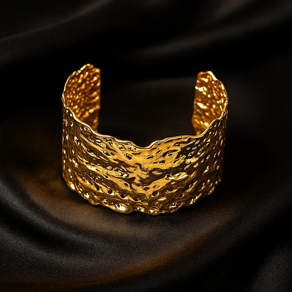 Golden Statement Cuff