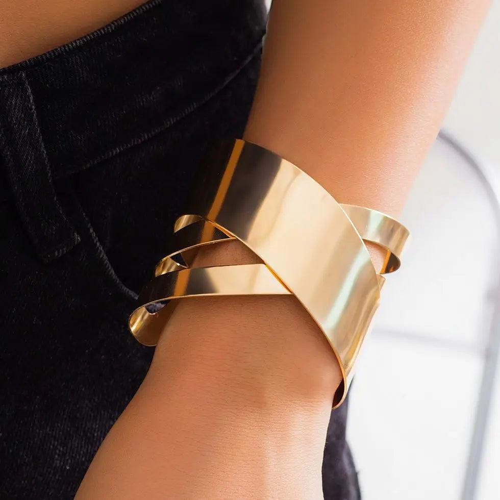 Golden Statement Cuff