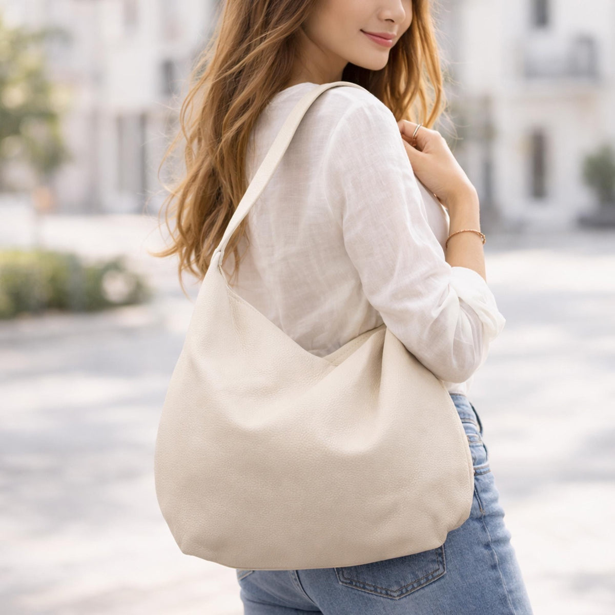 Soft Slouchy Shoulder Bag
