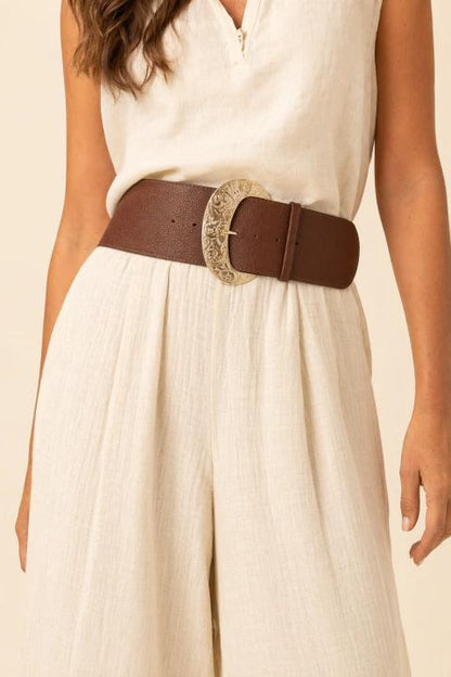 Statement Buckle Belt