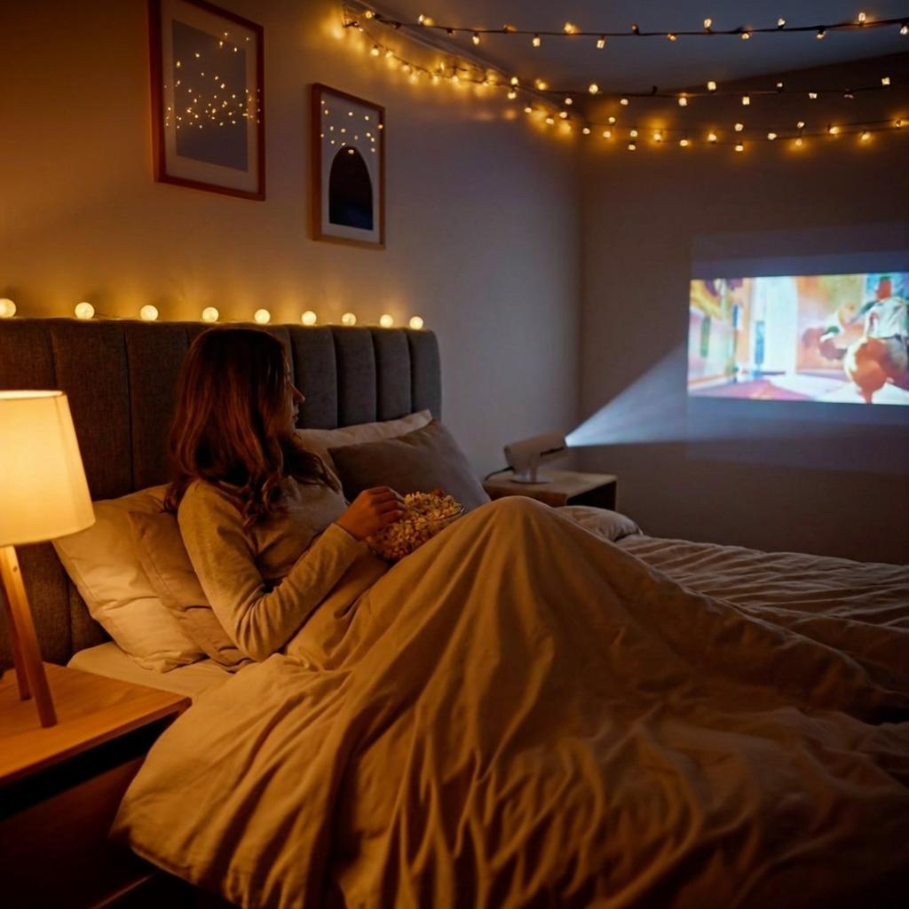 Portable Smart Mini Projector
