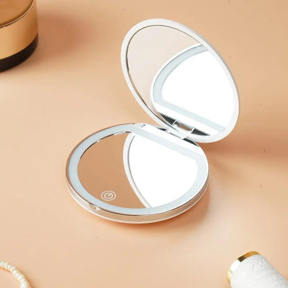 Portable LED Makeup Mirror
