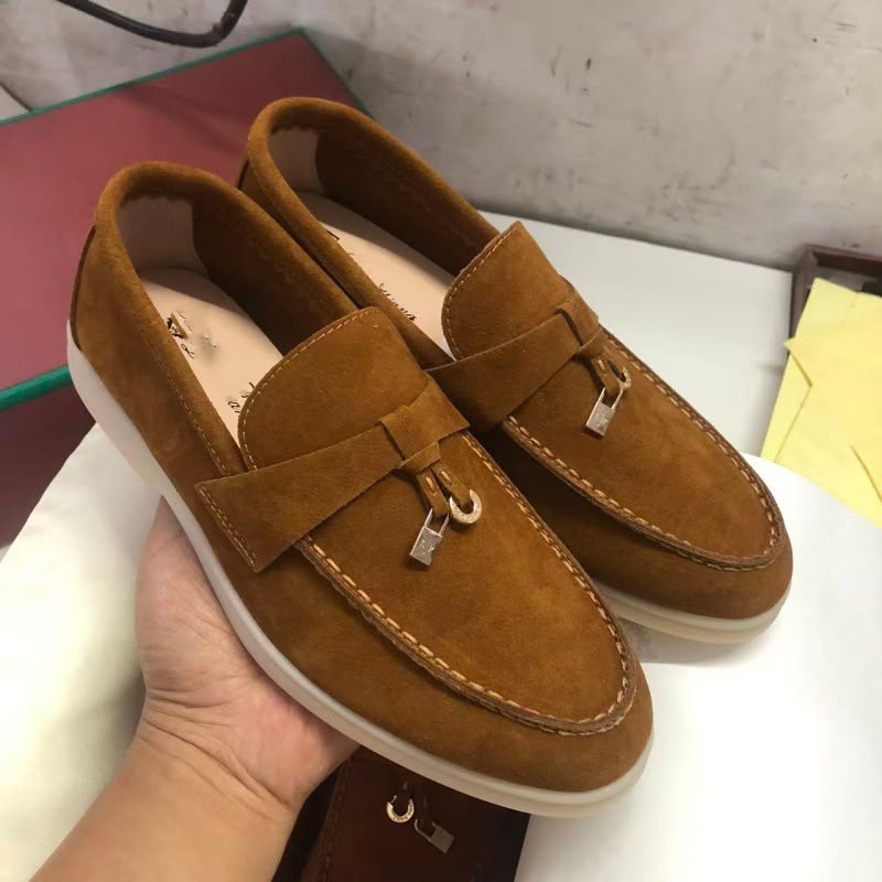 Suede Loafers