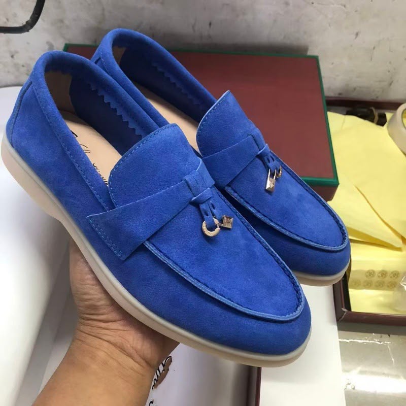 Suede Loafers