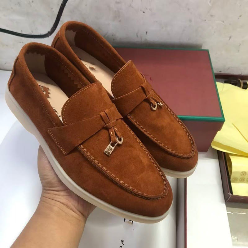 Suede Loafers
