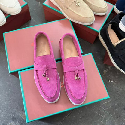 Suede Loafers