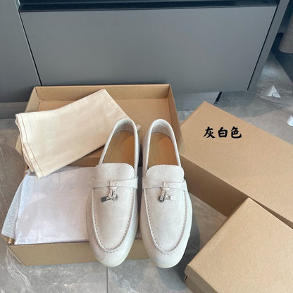 Suede Loafers