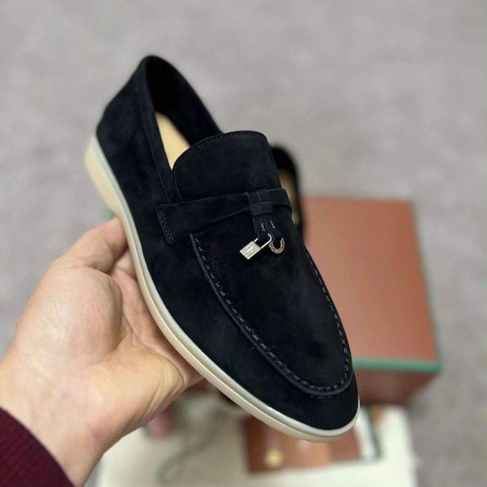 Suede Loafers