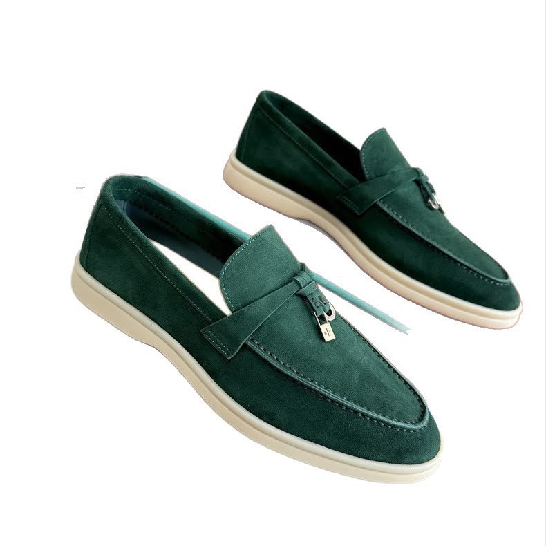 Suede Loafers