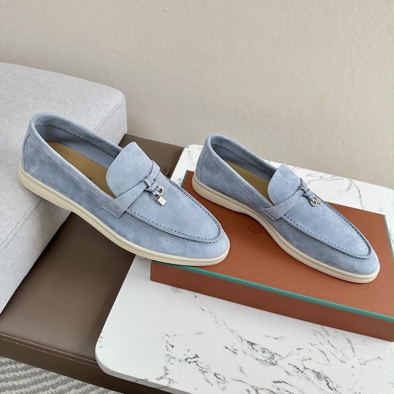 Suede Loafers