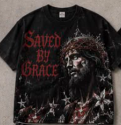 T-Shirt - SAVED BY GRACE