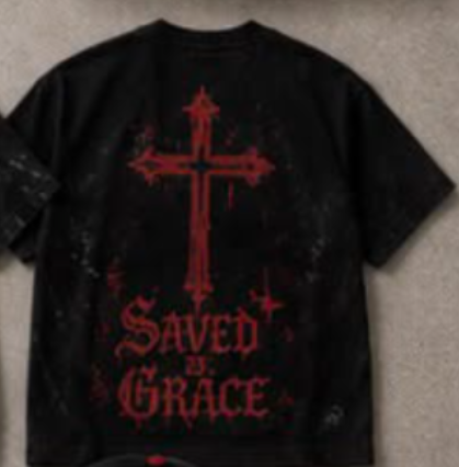 T-Shirt - SAVED BY GRACE