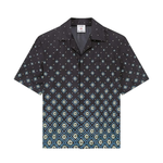 Geometric Print Camp Shirt