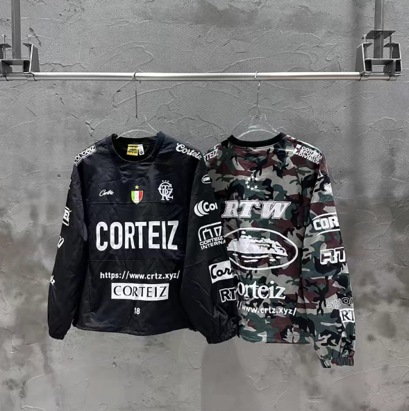 Allover Logo Print Track Jacket