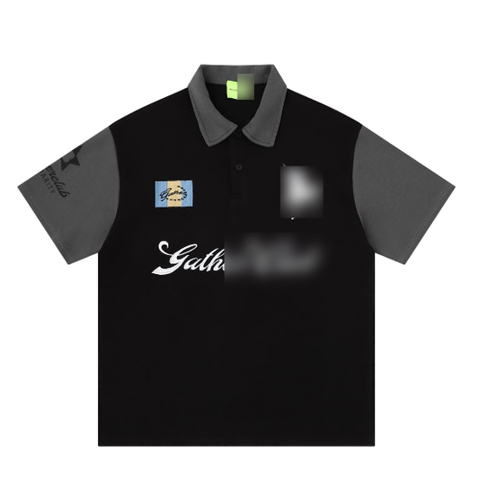 Colorblock Crest Polo