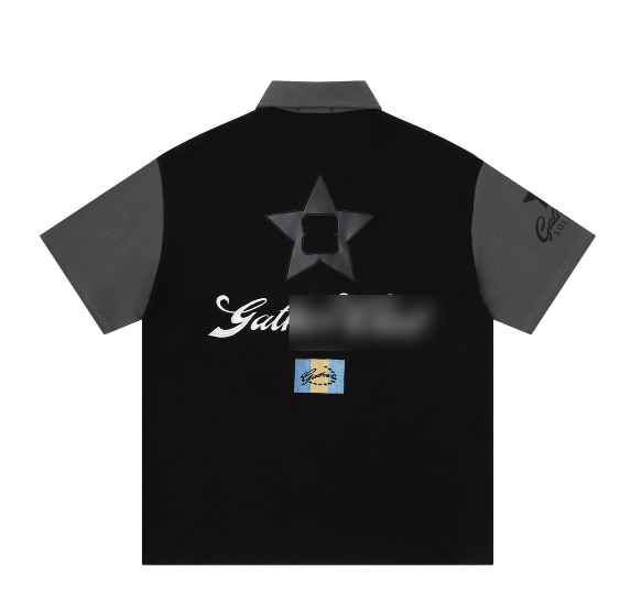 Colorblock Crest Polo