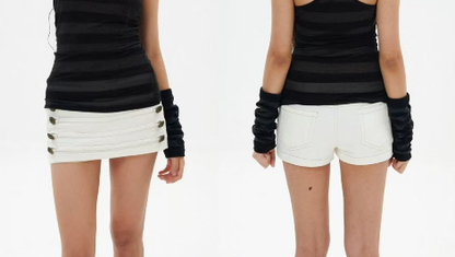 Front Tailored Shorts