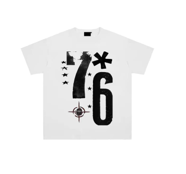 White Graphic Print T-Shirt